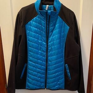 Exertek Black and Blue Jacket NWT